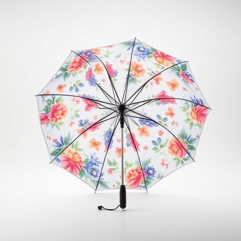 Floral Garden UV Umbrella